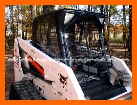 bobcat skid steer cab enclosure|773 bobcat cab enclosure kit.